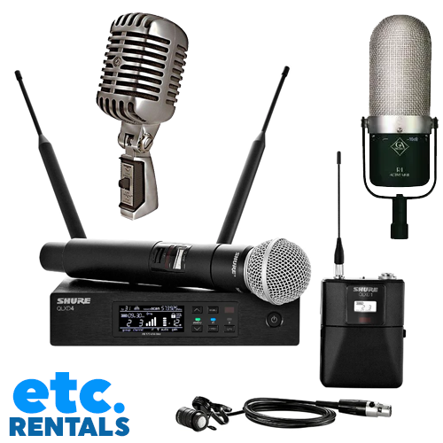 Rent Microphones NJ NY CT PA MA RI ETC Rentals