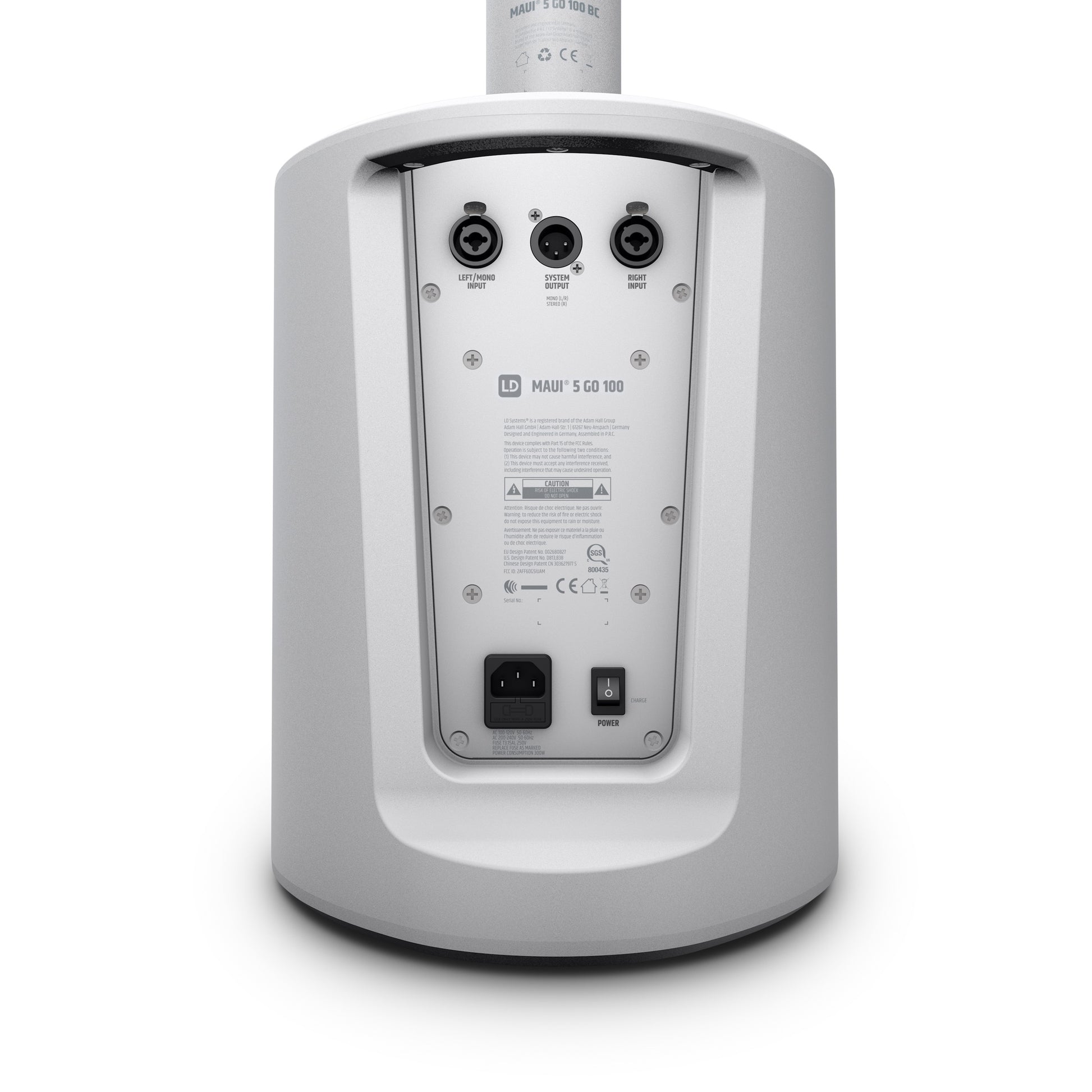 LDMAUI5GO100W Back Close up