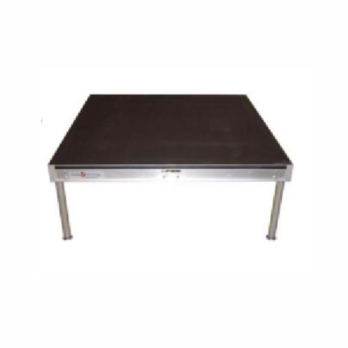 Table Riser Stage Platform Rent Stage - 4ft x4ft Stage Riser Platform – ETC Rentals