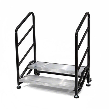 2-Step Stair Unit, Stand Alone - 12in High