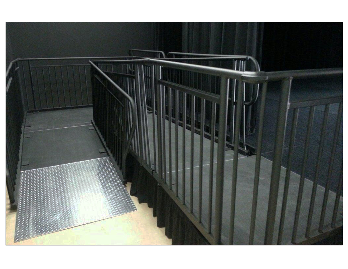 Ada Ramp Rental Rent ADA Wheelchair Ramp - 12ft Long, 12in High Ramp Rental – ETC Rentals