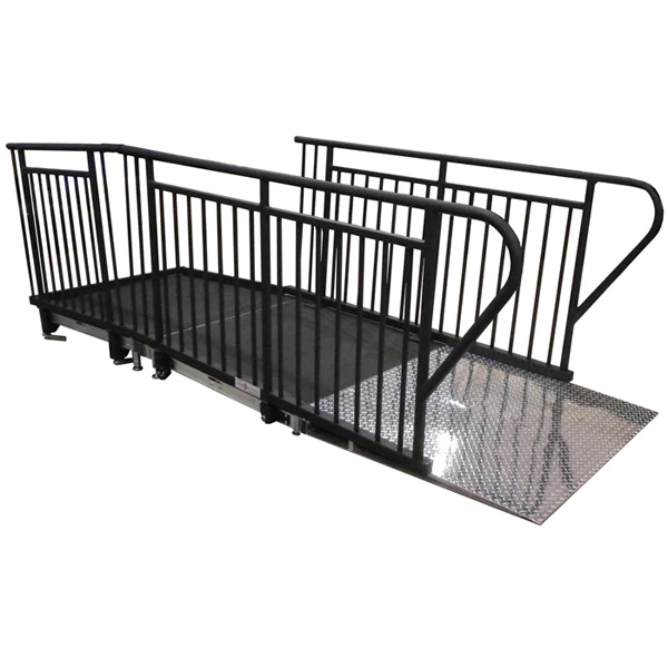 Rent ADA Wheelchair Ramp - 12ft Long, 12in High Ramp Rental – ETC Rentals