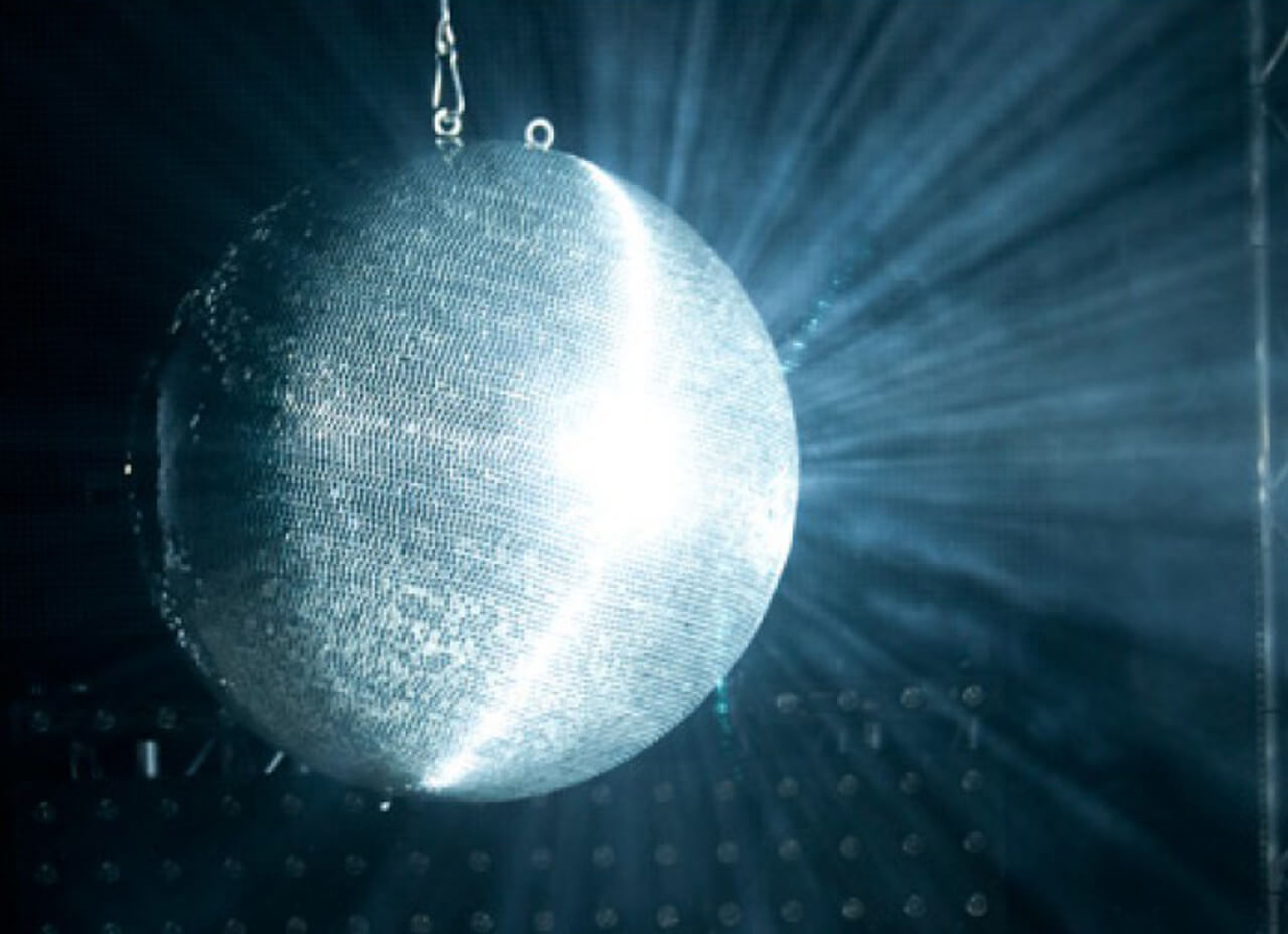 Disco Ball Rental - 48in with Motor – ETC Rentals