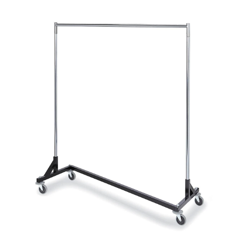 Rent Garment Clothing Rack - Z-Rack Rolling Coat Rack - Black – ETC Rentals