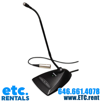 Rent Microphone PTT - Shure MX412 - NYC NJ Brooklyn