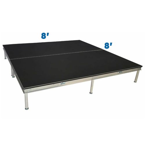 Rent 8 x 8 Stage - Platforms Rental, Risers, Runways – ETC Rentals