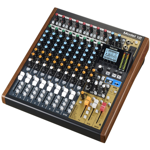 Tascam Model 12 - 12 Channel Mixer, Interface, Multitrack Recorder