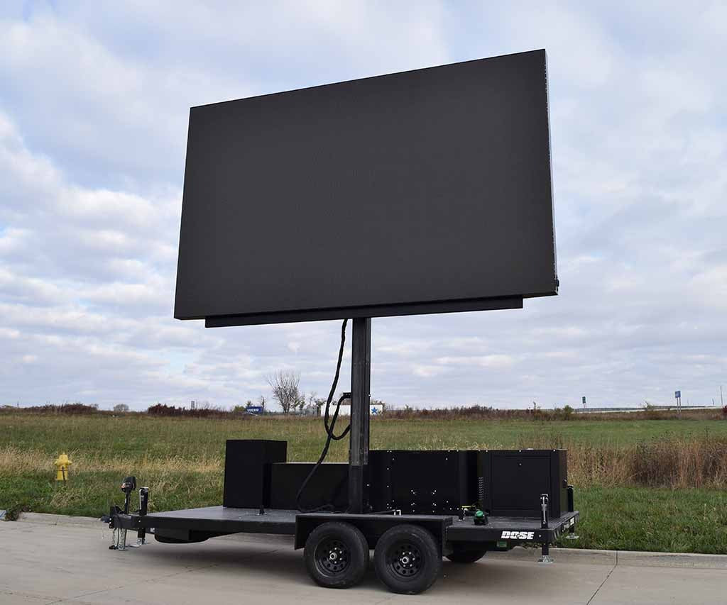 Video Wall LED Mobile Trailer - 15' x 8'