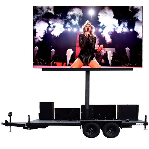 Video Wall Trailer Rental NYC